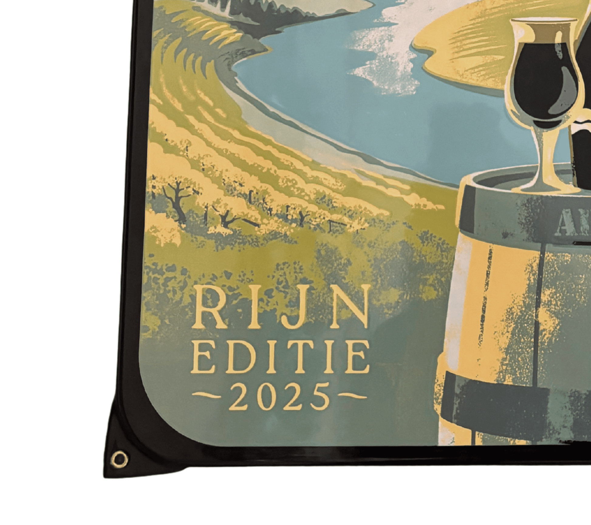 Vatgerijpt 2025: De Rijn - editie emaille kunstwerk - Hertog Jan Online Brouwerijwinkel